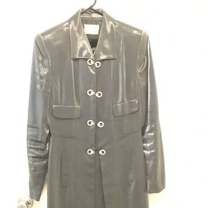 Silver pant suit